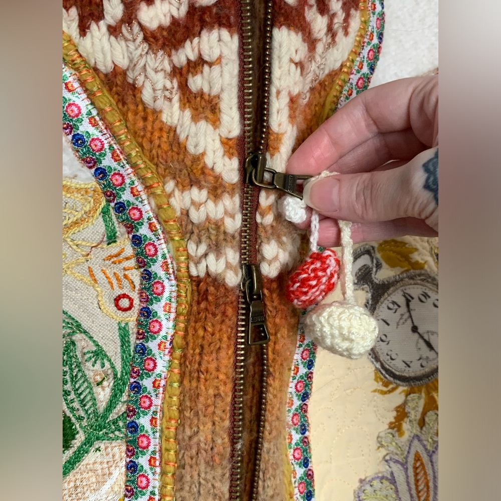 Alice In Wonderland Lodicha Bambi Mothergoose Woodland Cottagecore cardigan - Picture 14 of 17